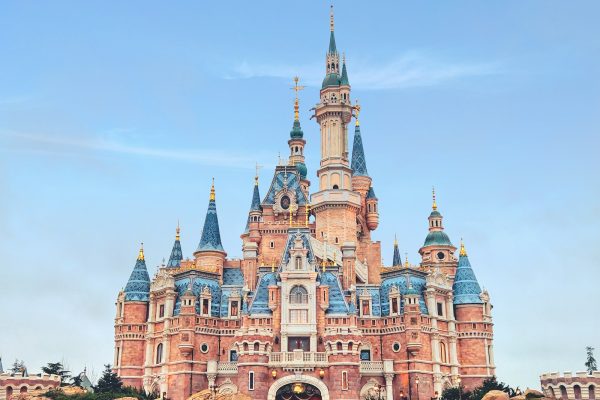 brown and blue concrete castle under blue sky during daytime
