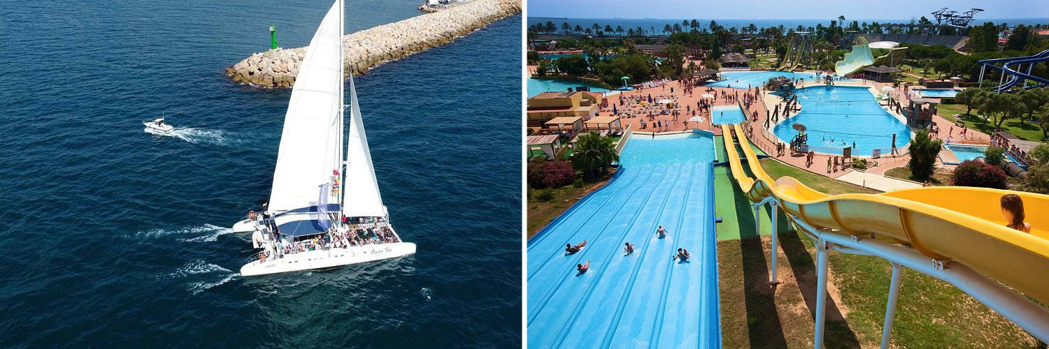 Futurotel Cambrils Paradise Resort con catamarán