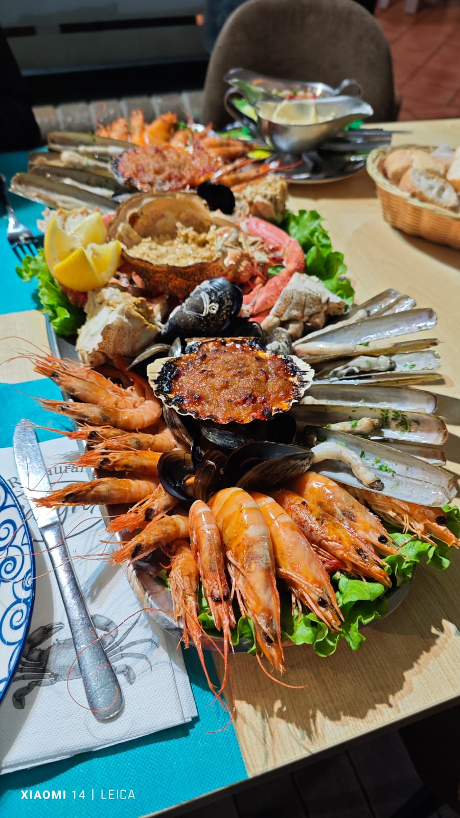 Marisco fresco de las Rías Baixas gallegas